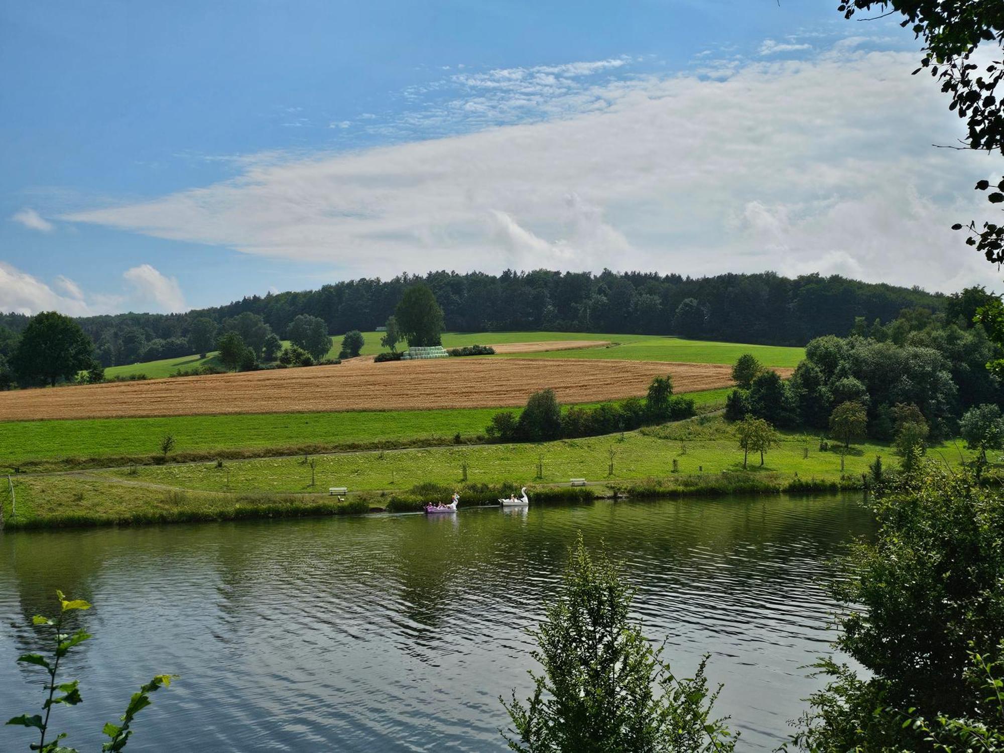 Ferienhaus "Schmetterling" Am See Im Bergland Kirchheim  Luaran gambar